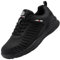 LARNMERN Chaussures de Sécurité Hommes Femme Imperméables Baskets de Sécurité Embout en Acier Réfléchissant Chaussure de Travail Légere Respirant(Noir B,43.5EU)