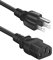 Narpendu 10Ft Computer PC Power Cord for Dell OptiPlex Alienware XPS HP Elite Pavilion Envy Acer Lenovo ThinkCentre IdeaCentre MSI iMac Tower Desktop All in One Gaming AIO, Universal 3 Prong Cable