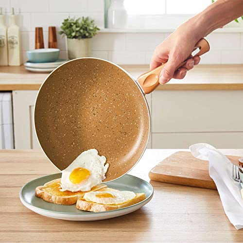 Copper Granite-Effect Frying Pan (24cm)