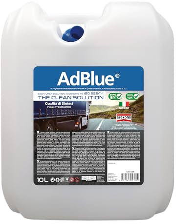 AREXONS Ad-Blue, ad Uso Esclusivo per Motori Diesel Adatti e con Tecnologia SCR, Tanica 10L con Beccuccio Travasatore