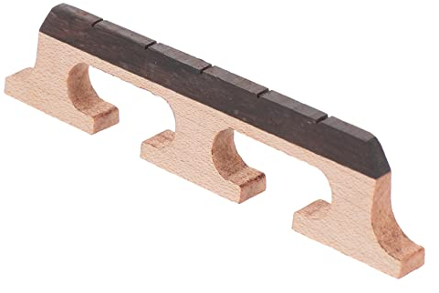 SAFIGLE 1pc Maple Bridge String Banjo Banjo Bridge Easy Installation Replacement Craftsmanship