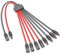 MXRPV Solar-Anschlusskabel,Solar-Panel Y Zweig Parallelverbinder,30A 1000V 6mm² 2 bis 8 Splitter Solar-Panel-Steckverbinder Verlängerungskabel Solarkabel Stecker,Solarpanel-Anschlusskabel (2 bis 8)