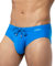 Mauro Kane Slip de Bain Homme, Maillot de Bain pour Homme, Slips de Natation Respirant et Séchage Rapide avec Cordon Réglable Swim Slip de Plage Bleu L