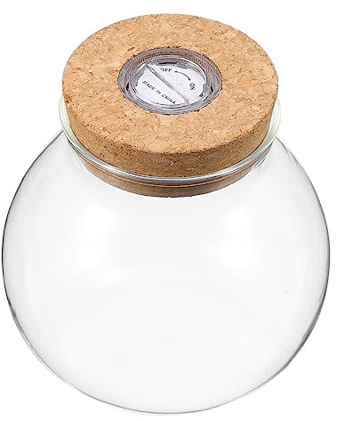 BCOATH Landschaftsflasche Mit -licht Glasgefäß Für Terrarien Aquarien Für Schlafzimmer Und Bürodekoration