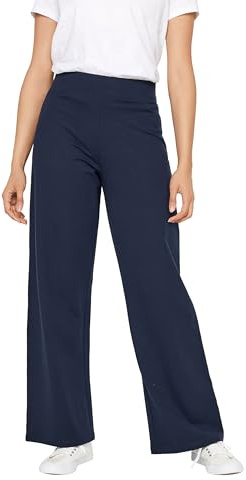 M&Co Blue Wide Leg Yoga Pants - Women's