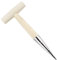 Flower Bulb Planter, Flower Bulb Planting Wood Tools mit Calibration Seed Planting, 28cm Pikierstab Pflanzhilfe mit Light Wooden Handle, Gartenwerkzeuge zum Pflanzen & Einpflanzen von Blumenzwiebeln