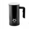 Huslog Espumador de Leche Eléctrico 500W, 240 ml, 4 Modos para Espuma Caliente/Fría, Apagado Automático, Antiadherente y Silencioso, para Café, Capuchino y Chocolate, Negro Mate