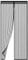 AFUAZKG Magnetic Fly Screen Door – 100x210CM Enhanced Door Curtain with Heavy Duty Self-Sealing – Ideal for Bedroom, Patio, Living Room & Kitchen