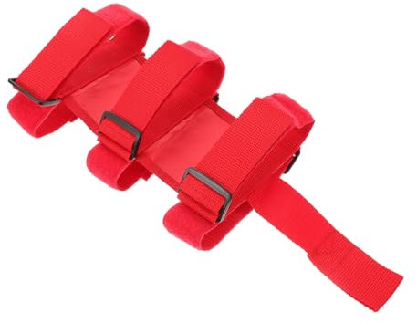 Operitacx Halterung Auto Verstellbarer Gurt Zur Befestigung Von Feuerlöschern Im Fahrzeug Robuster Feuerlöscherhalter Mit Basis Für Gängigen Feuerlöschergrößen