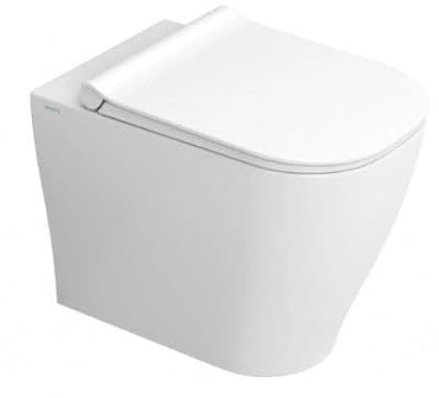 Ceramica Dolomite Vaso wc a terra filo parete in ceramica serie mirto con sistema rimfree