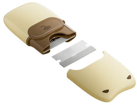 Genérico Glass Paint Scraper, Sticker and Floor Removal Tool | 2 in 1 Cleaning Tool for Home Car Floor Wall Tiles Oven Painting and Caulking