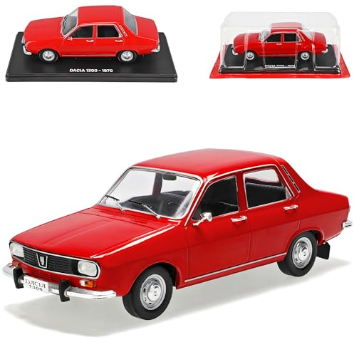 Ixo Dacia 1300 Limousine Rot 1969-2004 Mit Sockel 1/24 Modell Auto Modellcarsonline Modell Auto