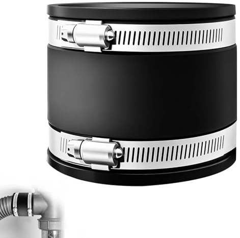 Manchon en caoutchouc flexible de 100 mm de diamètre