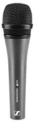 SENNHEISER E835 Microfono Professionale Dinamico Cardioide per Voce, Supporto, Astucci