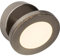 Brilliant Sense Round LED Wandspot, 1x 6W LED fest integriert, 1x 350 Lumen, 3000K warmweiß, Metall/Kunststoff, eisen, 12.5 x 12 x 9.5 cm, G20010/13