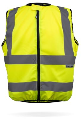 Korntex Hi-Vis Motorradweste, Warnweste Motorradfahrer, KXMOTOG3XL, Signal-Gelb 3XL