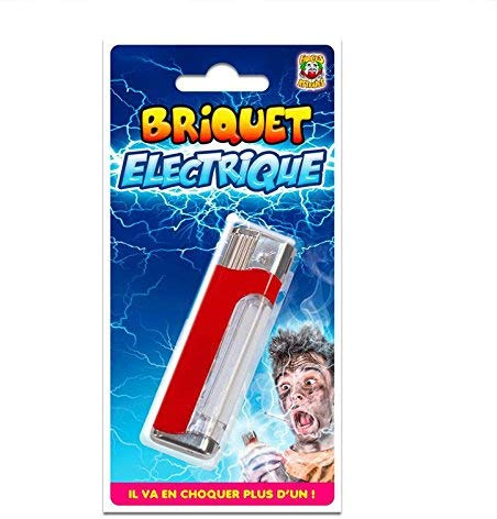 Les Colis Noirs LCN - Briquet Électrique - Farce et Attrape Adulte Blague Décharge Choc - 452