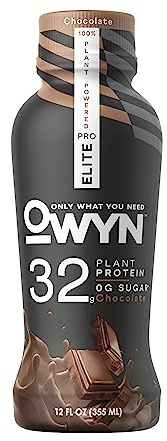 OWYN Chocolate Pro Elite Plant Protein Shake, 12 FZ