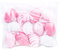 Goldschmidt Ostereier zum Aufhängen | Deko Kunststoff Plastik Eier 6cm | Osterdeko für Ostern (12 Ostereier pink)