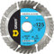 GRAFF Disque Diamant 125 à Béton Speed Segment - Meule à Tronçonner pour coupe Béton, Pierre, Brique, Ciment, Granite, Maçonnerie - Disque Béton 125 avec Hauteur de Segment de 10mm