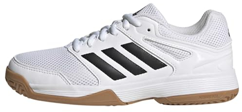 adidas Speedcourt Shoes Schuhe, Cloud White/Core Black/Gum, 33 EU