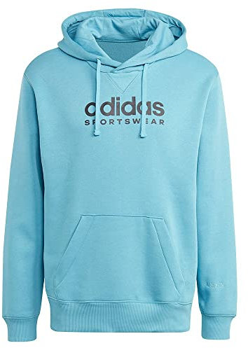 ADIDAS IC9778 M All SZN G HDY Sweatshirt Herren preloved Blue Größe M