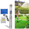 Tubiaz Tiefbrunnenpumpe 370W, Tauchpumpe 4000 L/h, Brunnenpumpe 34 m Förderhöhe, Springbrunnenpumpe 92 mm Pumpendurchmesser, Wasserpumpe mit 20m Anschlusskabel