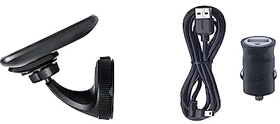 TomTom: Aktiv-Magnethalterung für ausgewählte 7'' Modelle & kompaktes USB Autoladegerät für TomTom Navi-Geräte