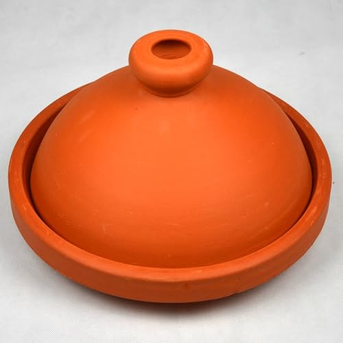 L'Orient Tajine marocain rond non émaillé pour 4 à 5 personnes Produit d'origine marocaine Sans substances nocives
