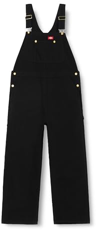 Dickies Salopette Bib Classica, Tuta Uomo, Rinsed Black, 34W / 32L