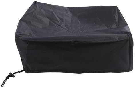 Diyeeni Universal Turntable Dust Cover, Water Resistant & Scratch Resistant, Oxford Fabric, Black