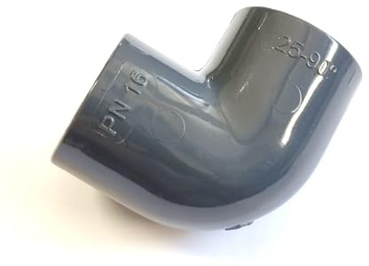 Accesorios roscados de PVC para piscina - Todos los tipos - Plástico PE - Conexión T 90 grados IG - AG 50 mm - Válvula de bola (ángulo, 20 mm)