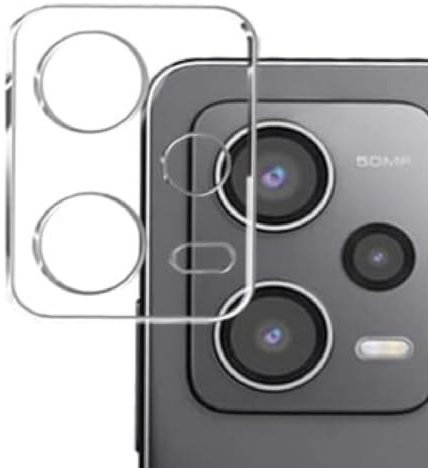 Movilear Protector de Lentes Camara para Xiaomi Redmi Note 12 Pro 5G, Cristal Templado, Cobertura Total para Lente Trasera PTLE