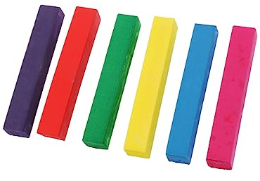 NIYANGLE 6 Farben Temporäre Pastell Haarkreide Satz Haarfärbe Kreide Selbstgemacht Haarfarben Temporär Waschbar für Frauen Mädchen