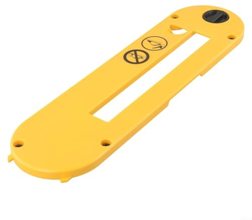 DWE7402DI Halsplatte für DWE7490 und DWE7491RS Typ 2 Tischsägen, robuster Dado-Einsatz, 25,4 cm Ersatzsägeneinsatz für Holzbearbeitung und Heimwerkerprojekte