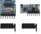 QIACHIP rx480e Radio 433mhz RF Transmitter Module Senza Fili Trasmettitore e Ricevitore Modulo Wireless 4 Canali con Antenna per Telecomando Arduino