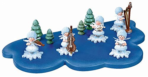 Drechslerei Kuhnert Wolke für Schneeflöckchen 1 Etage mittel - 30x19 cm