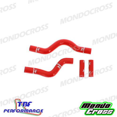 mondocross tubos manguitos Radiador TBF Performance Rojo Suzuki RM 250 01 – 12
