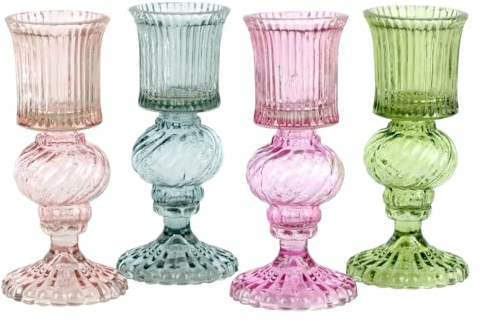 Hoff-Interieur Floraison Windlicht Sortiert 7cm (1Stück)