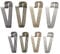 OTOTEC 40 STK. Sicherheitsnadeln Set Silber Bronze Gold Schwarz 4 Farben Groß Stark Sicherheitsnadeln aus starkem Metall Kit 2 Zoll & 3 Zoll Für Decken Röcke Kilts Crafts