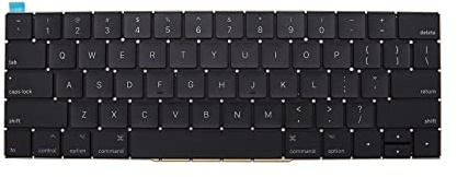 Teclado de repuesto compatible con MacBook Pro de 13 pulgadas A1706 de 15 pulgadas A1707 finales de 2016 mediados de 2017