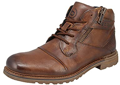 bugatti 321-A0U34, Stivali Uomo, Cognac, 44 EU