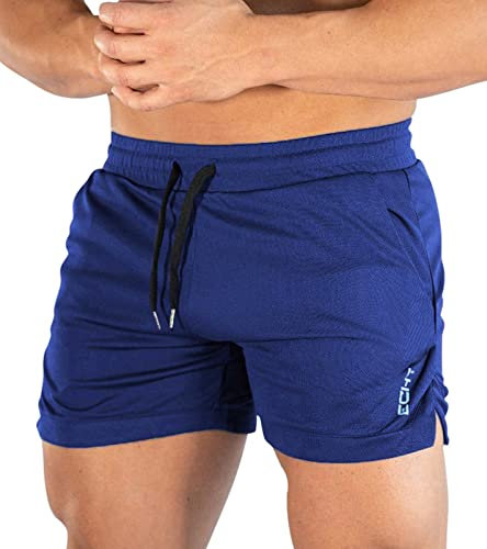 Superora Homme Shorts de Sport Shorts Course à Pied Fitness Running Léger Respirant Séchage Rapide avec Poches