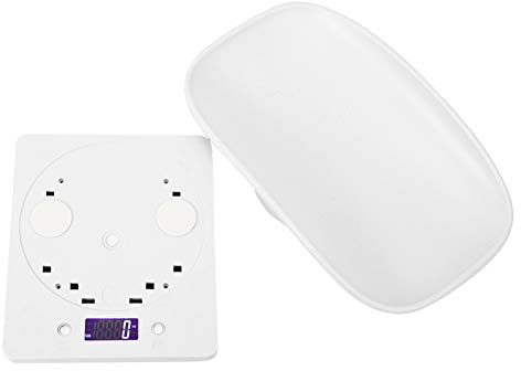 Yctze Kit de Mise Bas pour la Naissance de Chiots, 10kg/1g Balance de Poids Numérique pour Petits Animaux de Compagnie pour Chats, Chiens Outil de Mesure Balance de Cuisine électronique Pèse-bébé