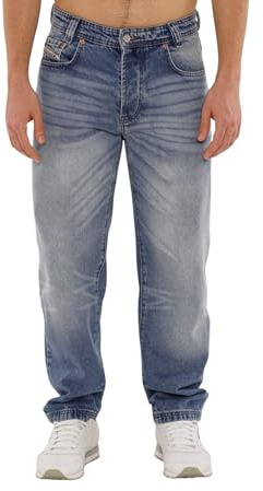 Picaldi Zicco 472 Herren Jeans | Relaxed Tapered Fit | Karottenschnitt Hose | Lässig & Locker geschnitten | Slate Harbor Grey-Blue