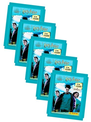 Panini Harry Potter Sticker - Ein Jahr in Hogwarts (2023) - 5 Tüten Sammelsticker