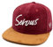 Du Hirsch Bayerisches Snapback Cap Servus Weinrot Cord One Size