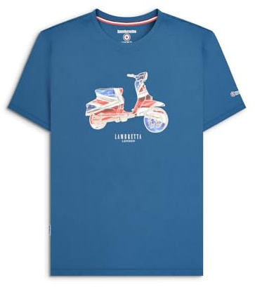 Lambretta Mens Flag T-Shirt
