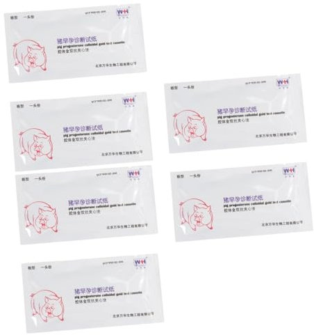 COLLBATH 6 Stk schwangere Testerin Testpapier für Nutztiere Frühschwangerschaftserkennungspapier säen pregnancy test schwangerschaftstest Werkzeuge zur Trächtigkeitserkennung Farm-Test-Tool