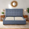 BELLECOUR LITERIE | Lit Coffre Vincennes 140x190 cm | Coloris Gris